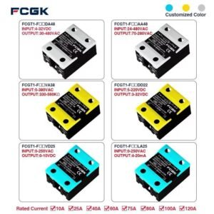 gamme de relais statiques (SSR) de la marque FCGK