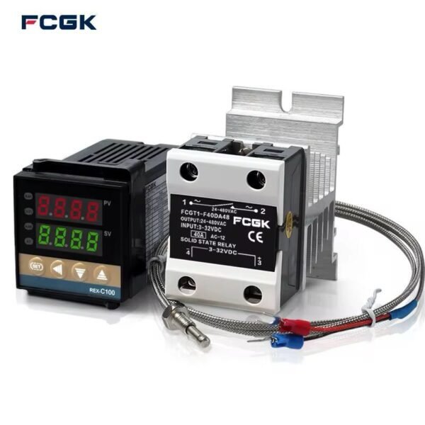 kit de régulateur de température PID REX-C100 FCGT1-F40DA48.